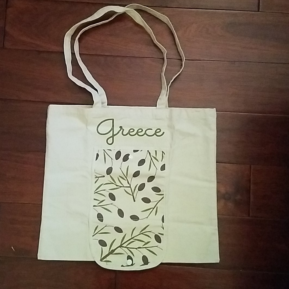 Greece Olive tote bag